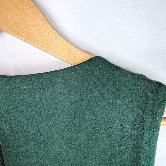 NWT Calvin Klein Green Belted Wide Leg Jumpsuit 2 - Picture 11 of 13